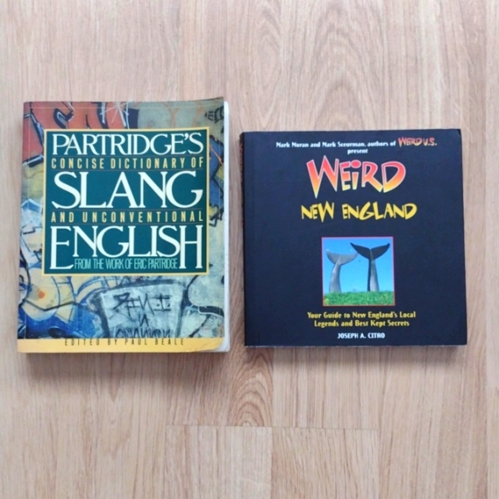 Books Partridges Concise Dictionary of Slang & Weird New England paperbacks